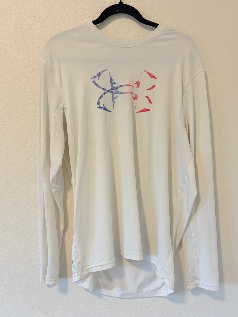 Under Armour Iso-Chill Freedom Shirt Men's Large White L